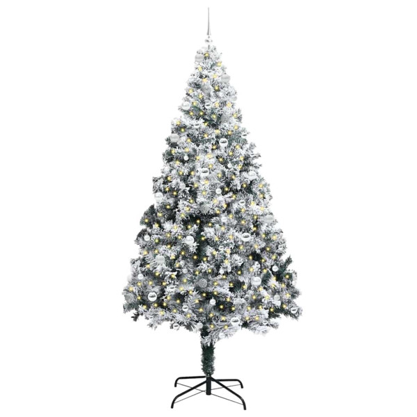 Árbol de Navidad artificial con 300 LED Verde 240 x 150 cm M 3