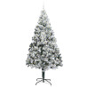 Árbol de Navidad artificial con 300 LED Verde 240 x 150 cm 3