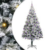 Árbol de Navidad artificial con 300 LED Verde 240 x 150 cm 2