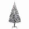 Árbol de Navidad artificial con 300 LED Verde 240 x 150 cm 3