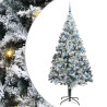 Árbol de Navidad artificial con 300 LED Verde 240 x 150 cm 2