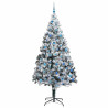 Árbol de Navidad artificial con 300 LED Verde 240 x 150 cm 4