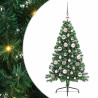 Árbol de Navidad Artificial Preiluminado Verde 120 cm PVC 2