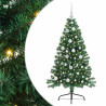 Árbol de Navidad Artificial Preiluminado Verde 120 cm PVC 2