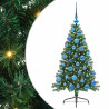 Árbol de Navidad Artificial Preiluminado Verde 120 cm PVC 2