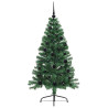 Árbol de Navidad Artificial Preiluminado Verde 150 cm PVC 4