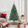 Árbol de Navidad Artificial Preiluminado Verde 150 cm PVC 1