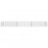 Arriate de gaviones de acero galvanizado 270x30x30 cm 4