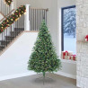 Árbol de Navidad Artificial Preiluminado Verde 240 cm PVC 1