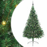 Árbol de Navidad Artificial Preiluminado Verde 240 cm PVC 2