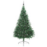 Árbol de Navidad Artificial Preiluminado Verde 240 cm PVC 4