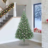 Árbol de Navidad Artificial Preiluminado Verde 240 cm PVC 1
