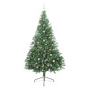 Árbol de Navidad Artificial Preiluminado Verde 240 cm PVC 3