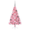 Árbol de Navidad Artificial Preiluminado Rosa 120 cm PVC 5
