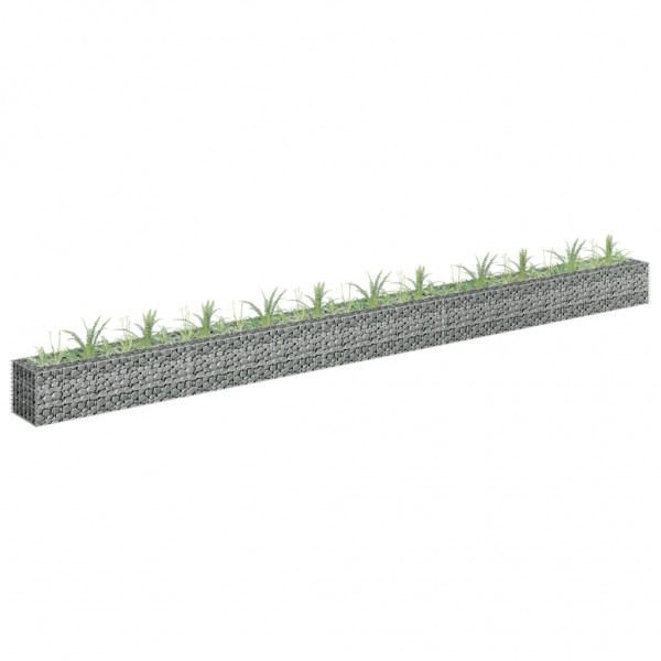 Arriate de gaviones de acero galvanizado 450x30x30 cm D