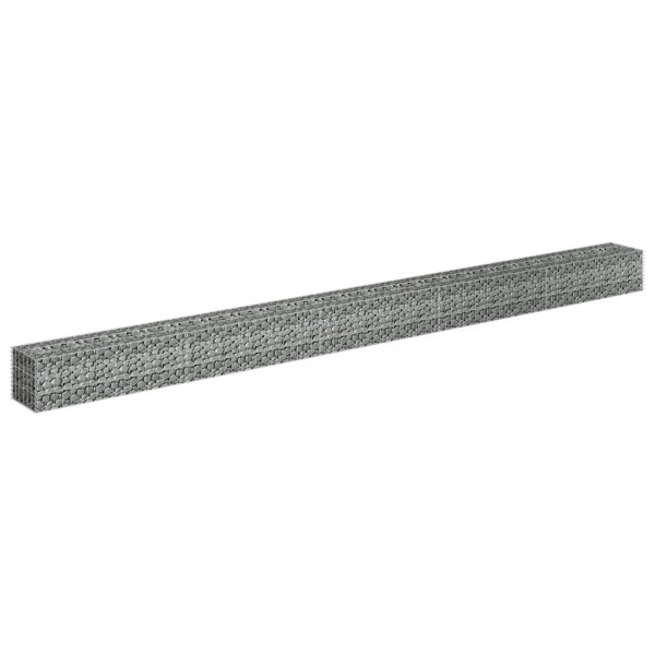 Arriate de gaviones de acero galvanizado 450x30x30 cm M 3