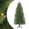 Árbol de Navidad artificial con 150 LED Verde 120 cm PE y PVC 2