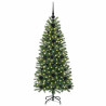 Árbol de Navidad artificial con 150 LED Verde 120 cm PE y PVC 3
