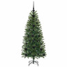 Árbol de Navidad artificial con 150 LED Verde 120 cm PE y PVC 4
