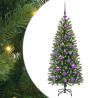 Árbol de Navidad artificial con 150 LED Verde 120 cm PE y PVC 2