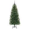 Árbol de Navidad artificial con 150 LED Verde 150 cm PE y PVC 4