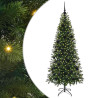 Árbol de Navidad artificial con 300 LED Verde 180 cm PE y PVC 2