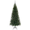 Árbol de Navidad artificial con 300 LED Verde 180 cm PE y PVC 4