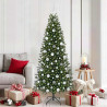 Árbol de Navidad artificial con 300 LED Verde 180 cm PE y PVC 1