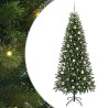 Árbol de Navidad artificial con 300 LED Verde 210 cm PE y PVC 2
