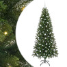 Árbol de Navidad artificial con 300 LED Verde 210 cm PE y PVC 2