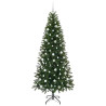 Árbol de Navidad artificial con 300 LED Verde 210 cm PE y PVC 4