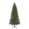 Árbol de Navidad artificial con 300 LED Verde 210 cm PE y PVC 3