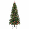 Árbol de Navidad artificial con 300 LED Verde 240 cm PE y PVC 3
