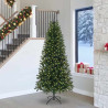 Árbol de Navidad artificial con 300 LED Verde 240 cm PE y PVC 1