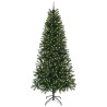 Árbol de Navidad artificial con 300 LED Verde 240 cm PE y PVC 3