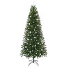 Árbol de Navidad artificial con 300 LED Verde 240 cm PE y PVC 3