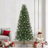 Árbol de Navidad artificial con 300 LED Verde 240 cm PE y PVC 1