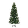 Árbol de Navidad artificial con 300 LED Verde 240 cm PE y PVC 4