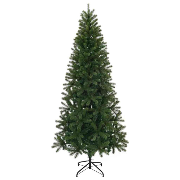 Árbol de Navidad artificial con 300 LED Verde 240 cm PE y PVC M 5
