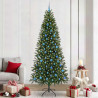 Árbol de Navidad artificial con 300 LED Verde 240 cm PE y PVC 1