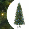 Árbol de Navidad artificial con 300 LED Verde 240 cm PE y PVC 2