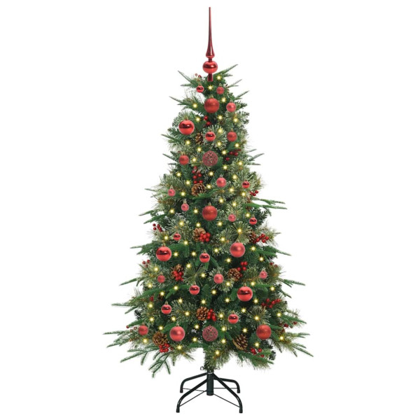 Árbol de Navidad artificial con ramas articuladas Verde 120 cm M 3