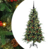 Árbol de Navidad artificial con ramas articuladas Verde 120 cm 2