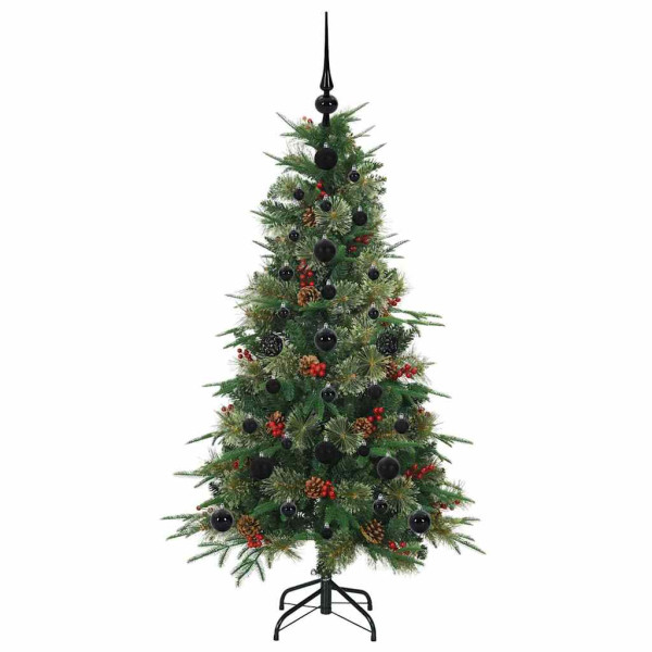 Árbol de Navidad artificial con ramas articuladas Verde 120 cm M 4