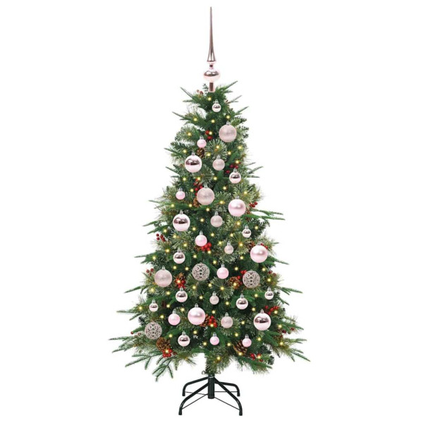 Árbol de Navidad artificial con ramas articuladas Verde 120 cm M 3