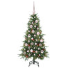 Árbol de Navidad artificial con ramas articuladas Verde 120 cm 3