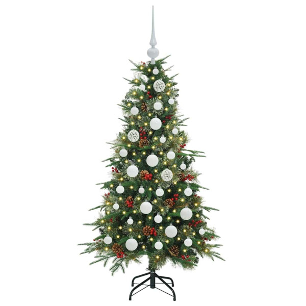 Árbol de Navidad artificial con ramas articuladas Verde 120 cm M 3