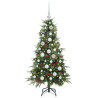 Árbol de Navidad artificial con ramas articuladas Verde 120 cm 3