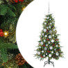 Árbol de Navidad artificial con ramas articuladas Verde 120 cm 2