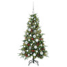 Árbol de Navidad artificial con ramas articuladas Verde 120 cm 3